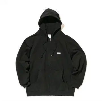 도우듀스 그래피컬 지퍼 후드티 ( 블랙/Black )