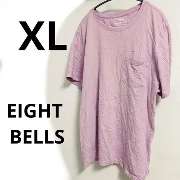 EIGHT BELLS XL 라벤더 티셔츠 여성용 남성용
