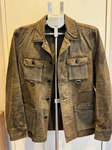 roar 밀리터리 자켓 남성용