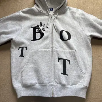 BOTT Scattered B 로고 집 후드 M 사이즈