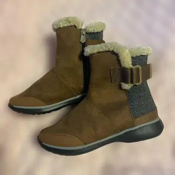 르꼬끄 스포르티브 카멜 스웨이드 숏부츠 여성용 25cm