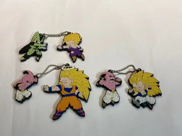 제일복권 드래곤볼 30th H상 러버 키링 3종 세트