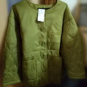 sale!SM2 카키 노카라 자켓 코트 프리 사이즈