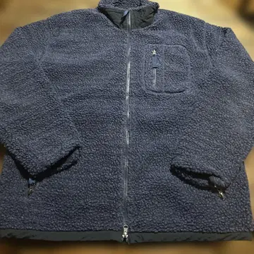 DEIECLIVE 플리스 보아 커버올 필드 자켓 네이비 XL 사이즈