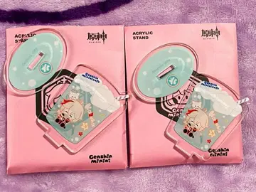 원신 카에데하라 카즈하 LINE 미니 아크릴 스탠드 2개 세트