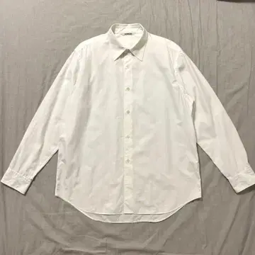 AURALEE WASHED FINX TWIL 셔츠