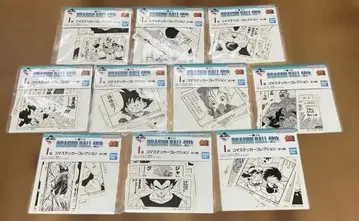 드래곤볼 제일복권 40th ~그~ I상 스티커 10종