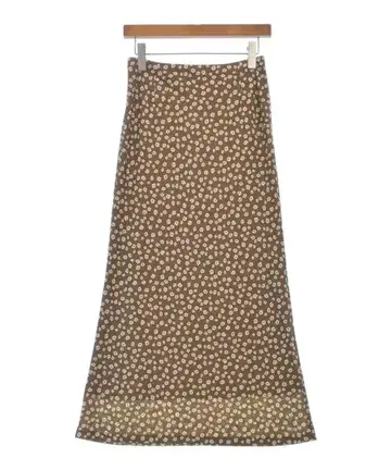 U BY Spick & Span 롱 맥시 길이 스커트 여성용