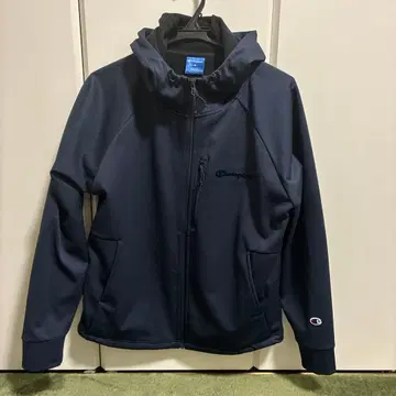 Champion 네이비 후드 부착 후드티 M