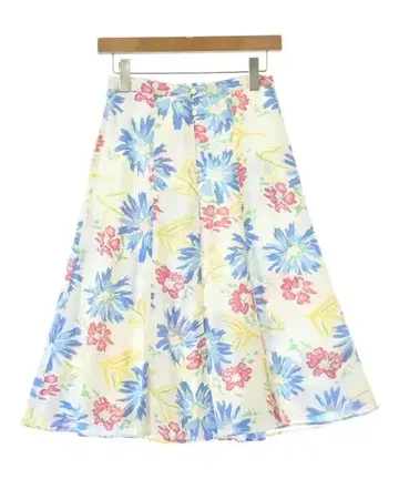 폴로 랄프 로렌 롱 맥시 길이 스커트 여성용