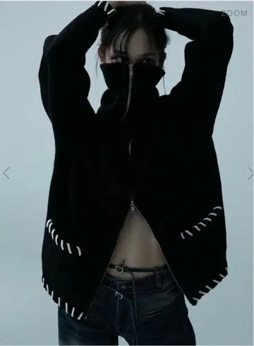 melt the lady stitch zip knit jacket 니트