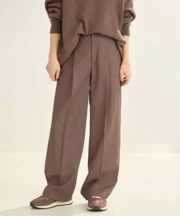 R'IAM 턱 와이드 팬츠