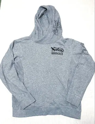 Norton England 후데트 후드티 노튼 바이커 자수