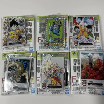 제일복권 DRAGON BALL 40th ~그 첫번째~ F상 (6종)
