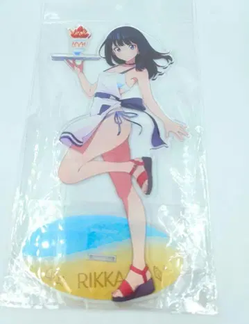 그리드맨 유니버스 타카라다 릿카 특대형 아크릴 스탠드 해변의 집 Ver.