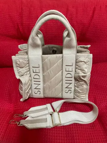 SNIDEL 베이지 토트백