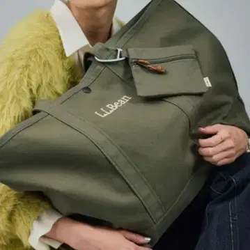 L.L.Bean for SALON 별주 그로서리 토트 & 참 파우치