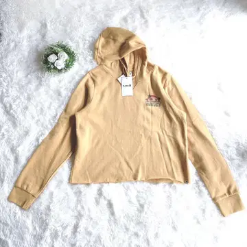 Hurley 후드 부착 후드티 머스타드