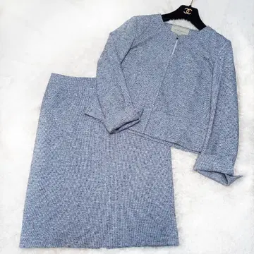 컨디션 최상 근년 유나이티드 애로우즈 MIX 트위드 노카라 셋업