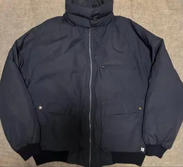 90s 캐나다제 WOODS 다운 자켓 네이비