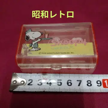 쇼와 스누피 수납 박스 1958년 제조