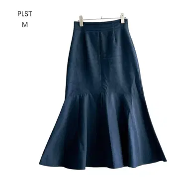 [ PLST ] 머메이드 스커트 네이비 하이웨스트 M