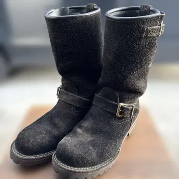 중고 웨스코 보스 러프아웃 엔지니어 부츠 26.5cm 블랙