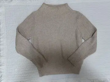 그린 레이블 릴랙싱 라메 니트 스웨터