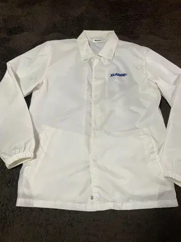 X-LARGE 화이트 나일론 자켓 M