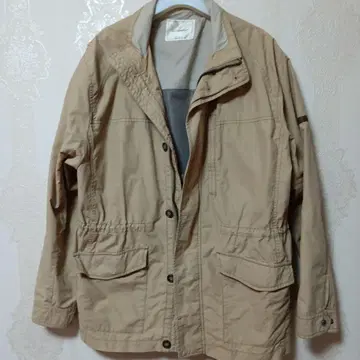 Golden Bear 베이지 나일론 자켓