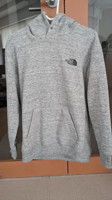 THE NORTH FACE 그레이 후드티 S