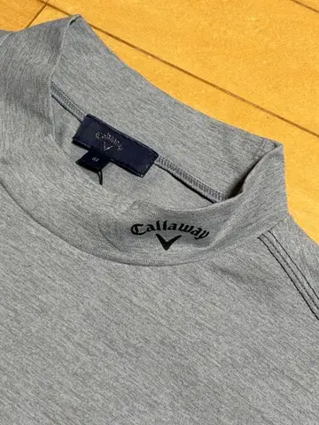 미사용 Callaway 골프 셔츠 M 사이즈 그레이