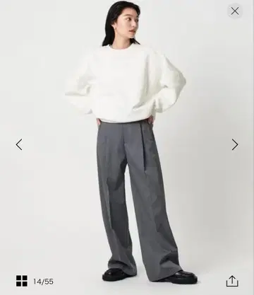 MARW UNITED ARROWS 종이상자 크루넥 풀오버