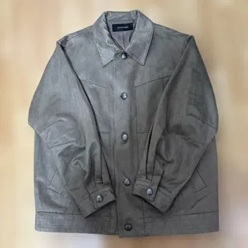 JEANASIS 금기 스티치 스웨이드 자켓