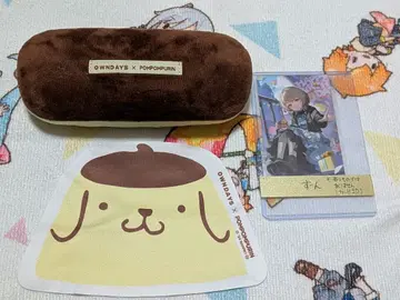 폼폼푸딩 콜라보 안경 케이스