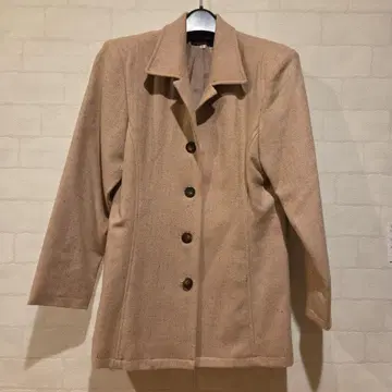 [ 새상품급 클리닝 완료 ] Pinion 베이지 헤링본 자켓