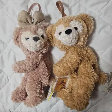 [판매종료] 레어!! 더피 셰리메이 봉제인형 파우치 세트