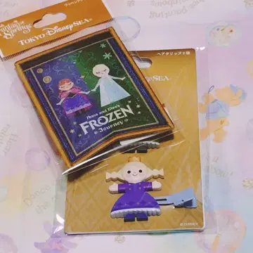 판타지 스프링스 안나 와펜 액세서리 엘사 헤어 클립