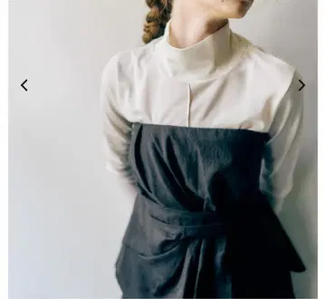 메쉬 니트 하이넥 상의 아이보리 FREE 새상품