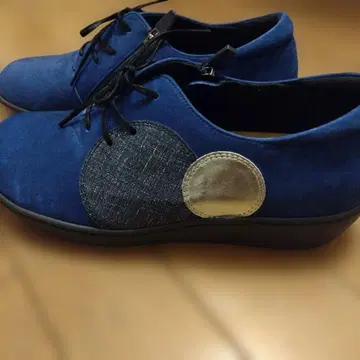 24.0cmEEEE 지퍼식 파랑 블루 일본제 스니커즈