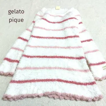 372 젤라또피케 보더 니트 원피스 룸웨어