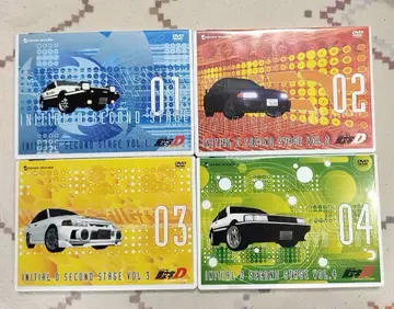 셀 애니메이션 DVD 이니셜D Second Stage 전 4권