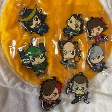 전국 BASARA 러버 스트랩 세트