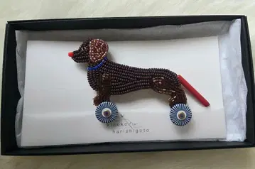 kinoko no harishigoto 강아지 비즈 브로치