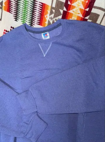 인기! RUSSELL ATHLETIC 맨투맨, 사이즈 L, 퍼플