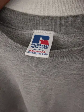 USA 제조 90s 러셀애슬레틱 맨투맨 쥐색!