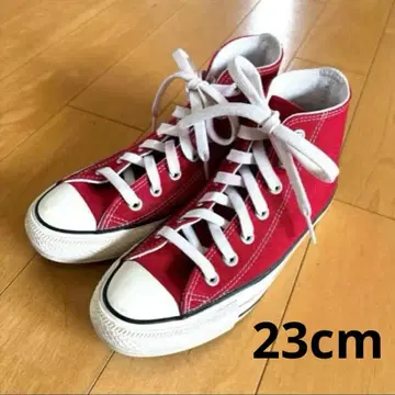 컨버스 척 테일러 하이컷 빨간색 23cm