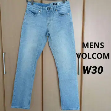 VOLCOM 볼컴 청바지 라이트 블루 남성용 W30