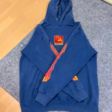 XLARGE 프레임 디자인 후드티 XL