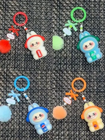 신상 Labubu*러브러브 키링 4개 세트